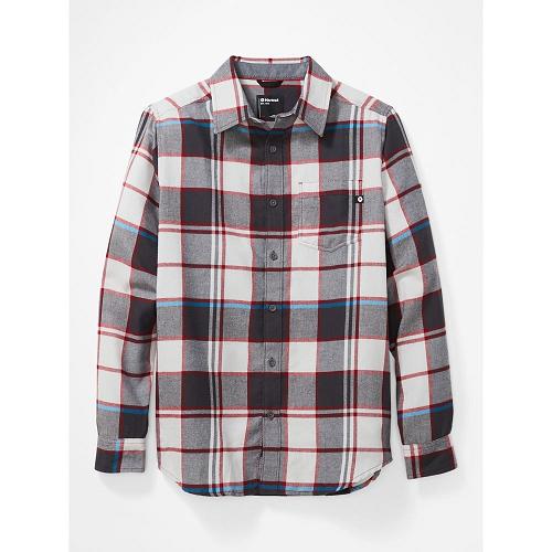 Marmot Clothes White NZ - Fairfax Shirts Mens NZ1306794